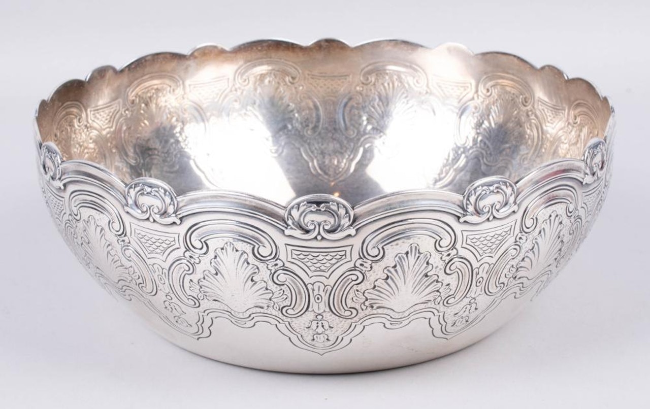 SILVER CENTER BOWL by Tiffany & Co.