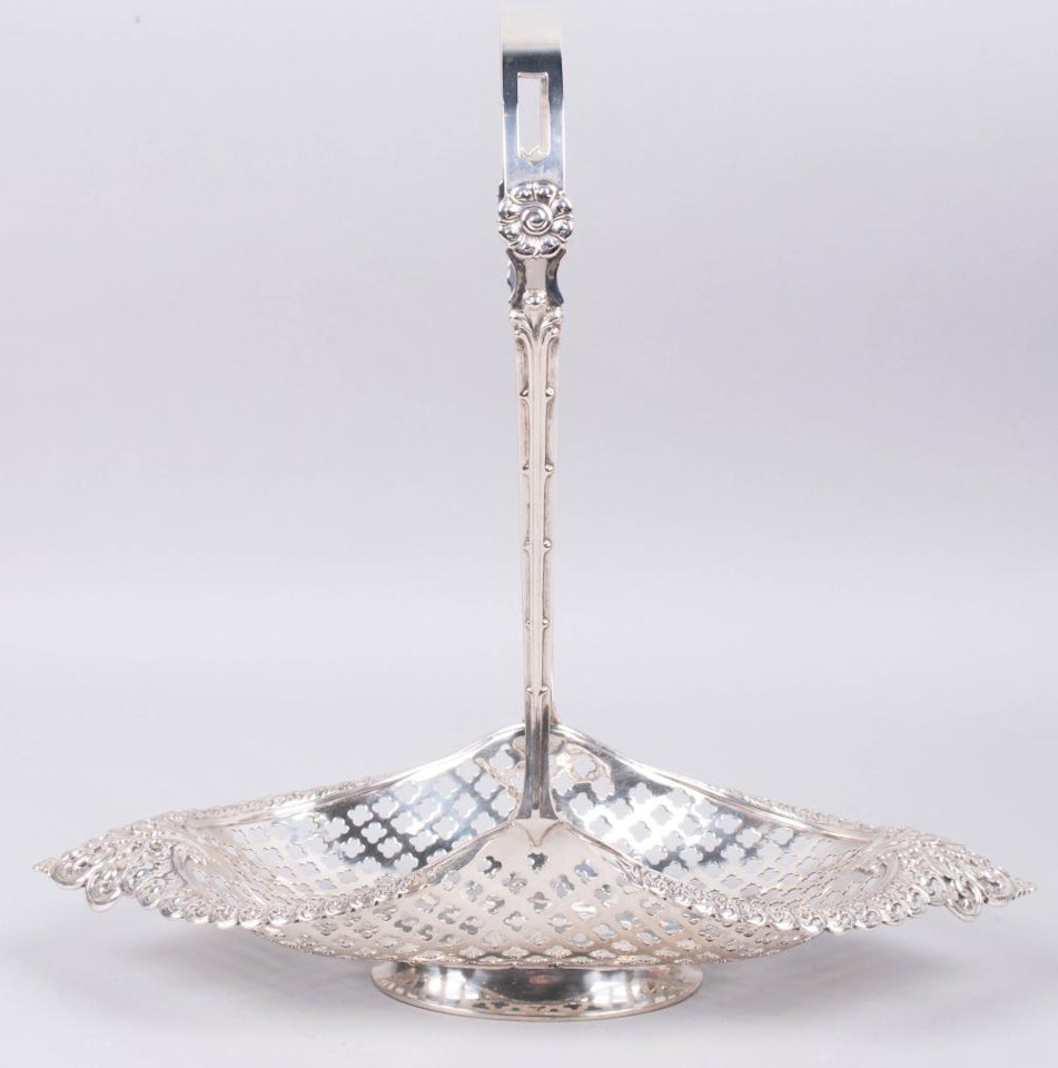 PAIR OF TIFFANY & CO. SILVER SWEETMEAT BASKETS by Tiffany & Co.