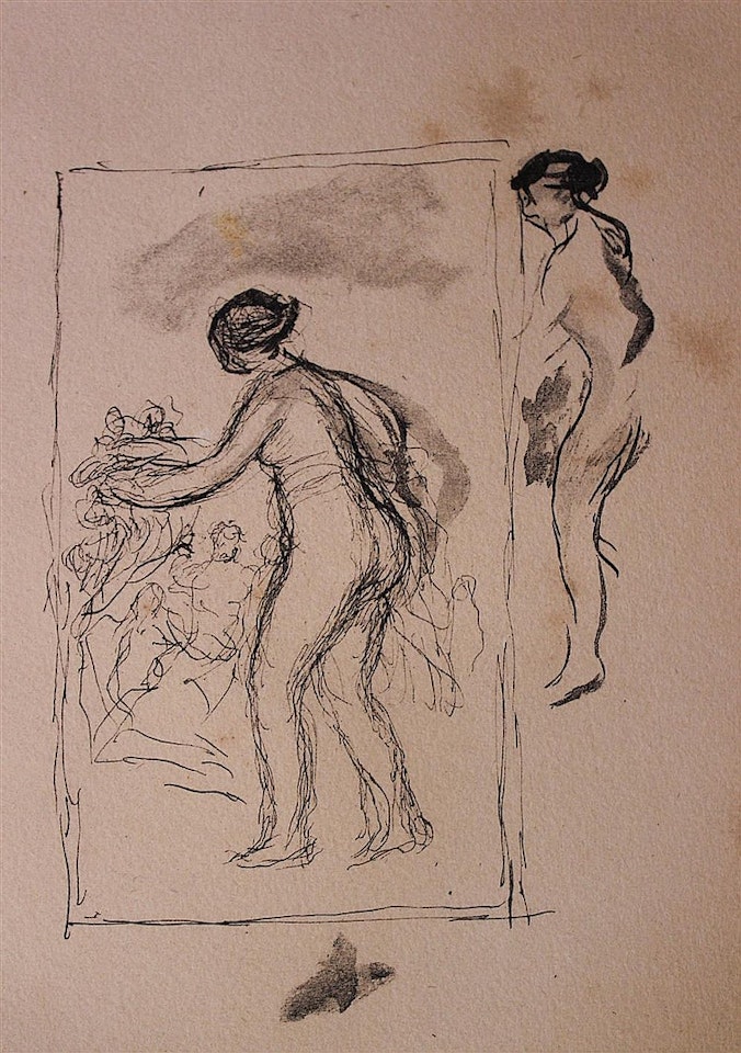 FEMME AU CEP DE VIGNE, 4TH VARIANT by Pierre-Auguste Renoir