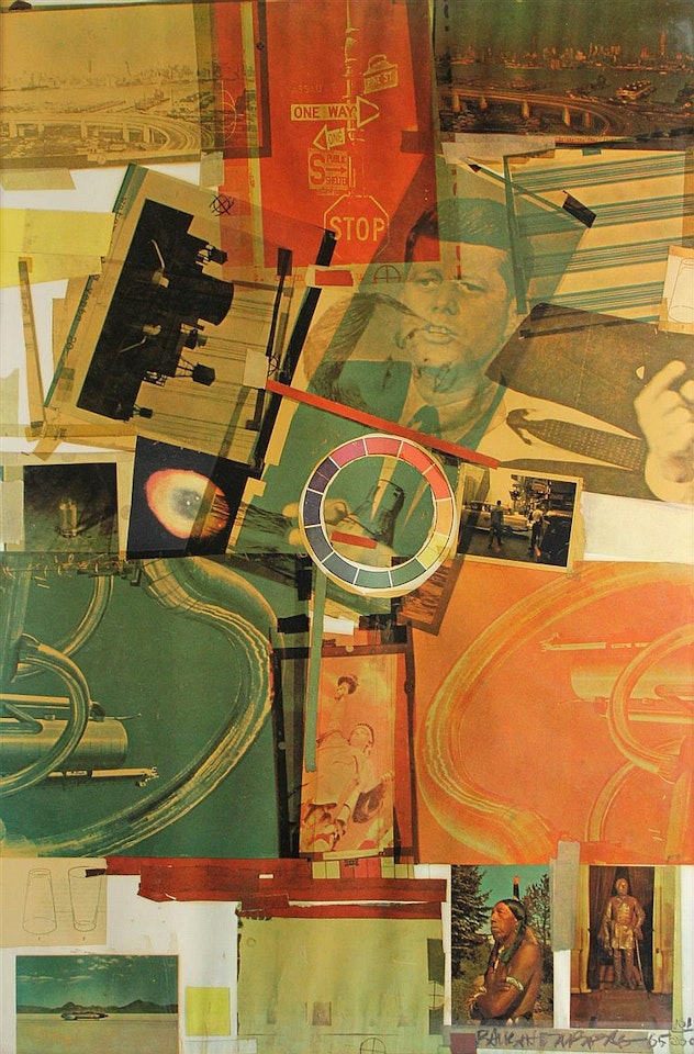CORE POSTER by Robert Rauschenberg