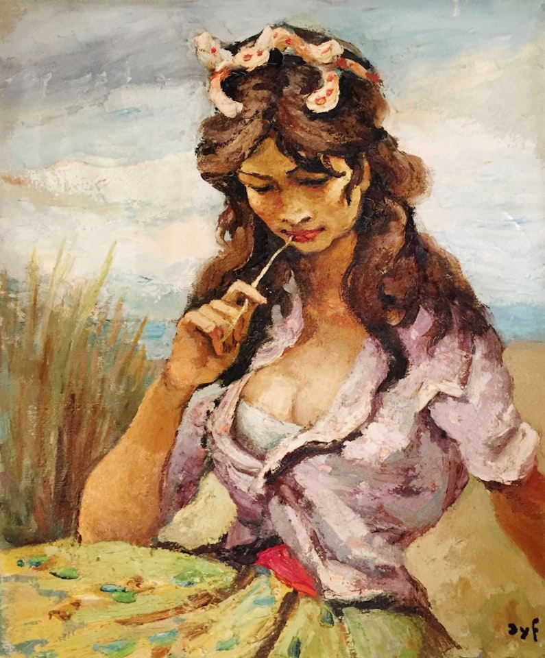 Gitane Songeuse by Marcel Dyf
