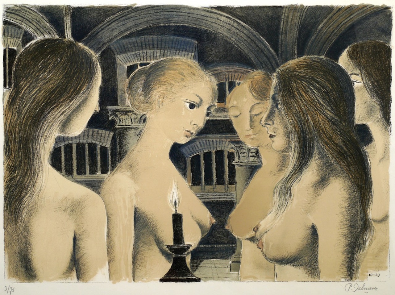 La Voute by Paul Delvaux