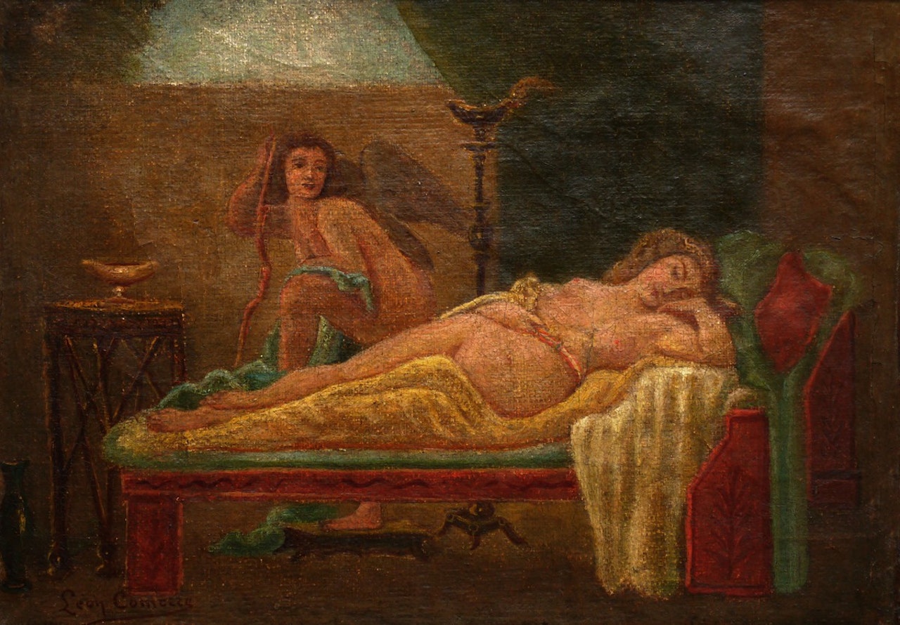 Cupid and Psyche by Leon Comerre
