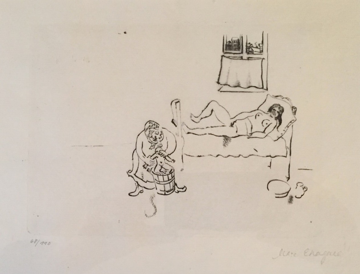 Birth by Marc Chagall