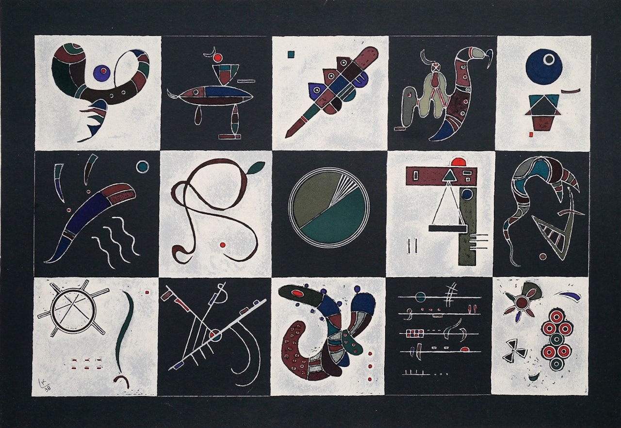 Composition by Wassily Kandinsky