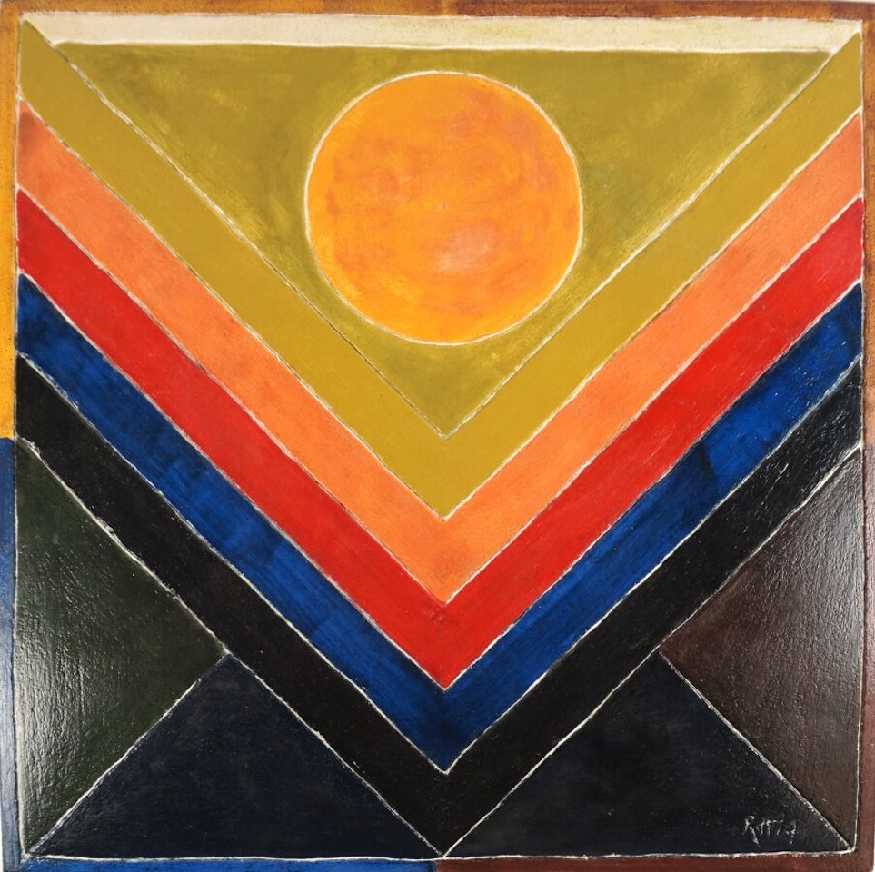 "Composition" by Sayed Haider Raza
