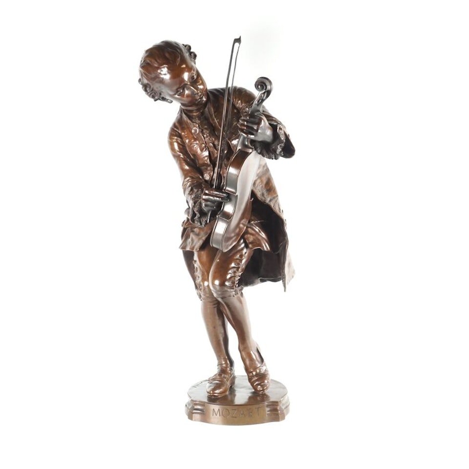 "Mozart as a child" by Louis-Ernest Barrias