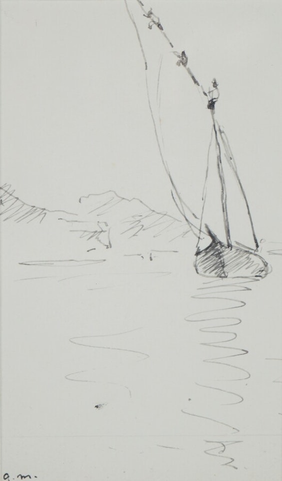 "The schooner" by Albert Marquet