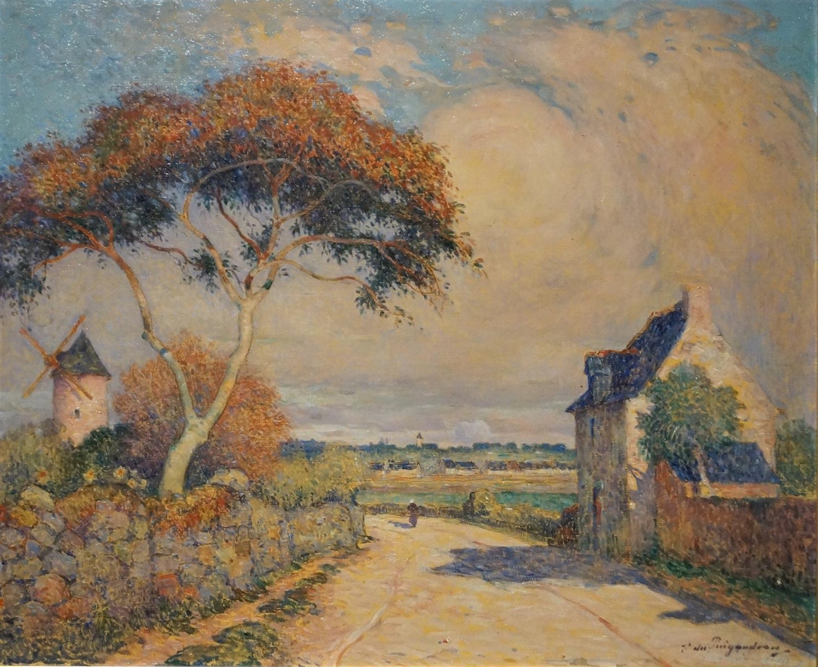 "Country path near the mill" by Ferdinand du Puigaudeau