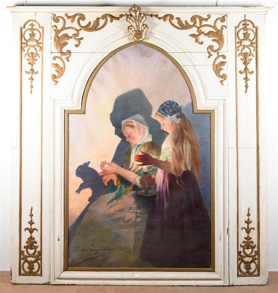 "The Chinese Shadow or The Rabbit", (also titled Effect of Light) by Ferdinand du Puigaudeau