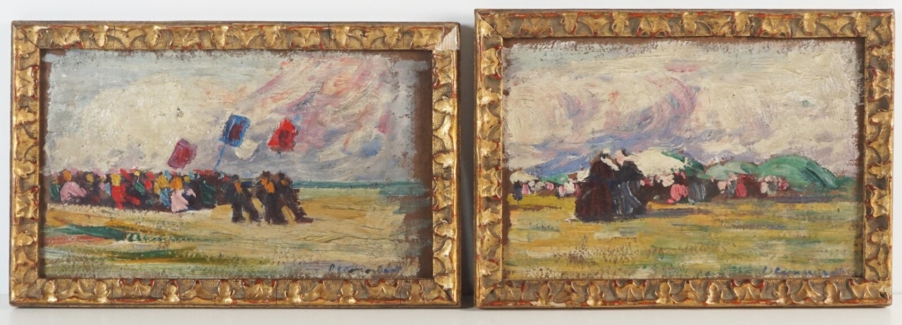 "Against the wind" by Jean Julien Lemordant