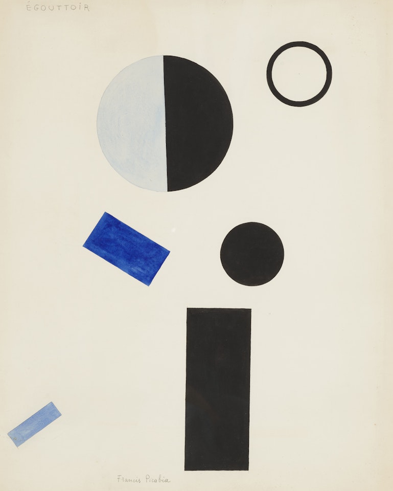 Egouttoir by Francis Picabia