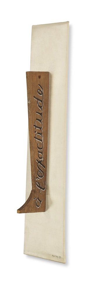 A l"exactitude by Man Ray