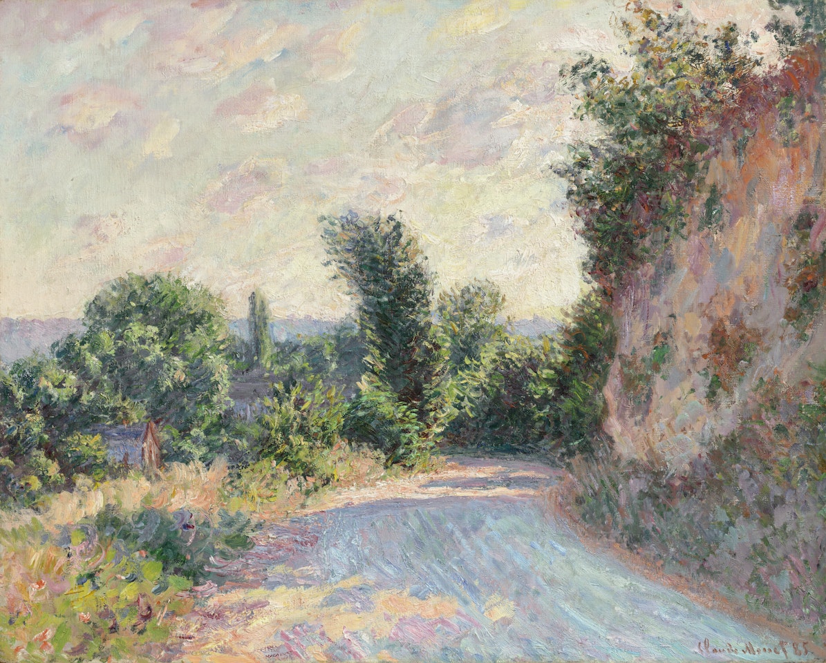 Route près de Giverny by Claude Monet