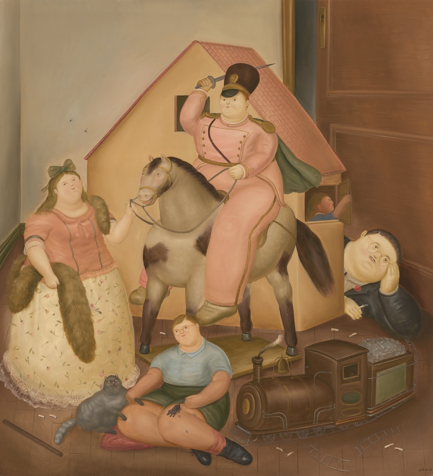 The Playroom by Fernando Botero