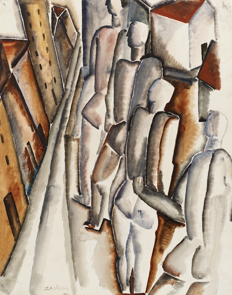 Deux personnages by Ossip Zadkine