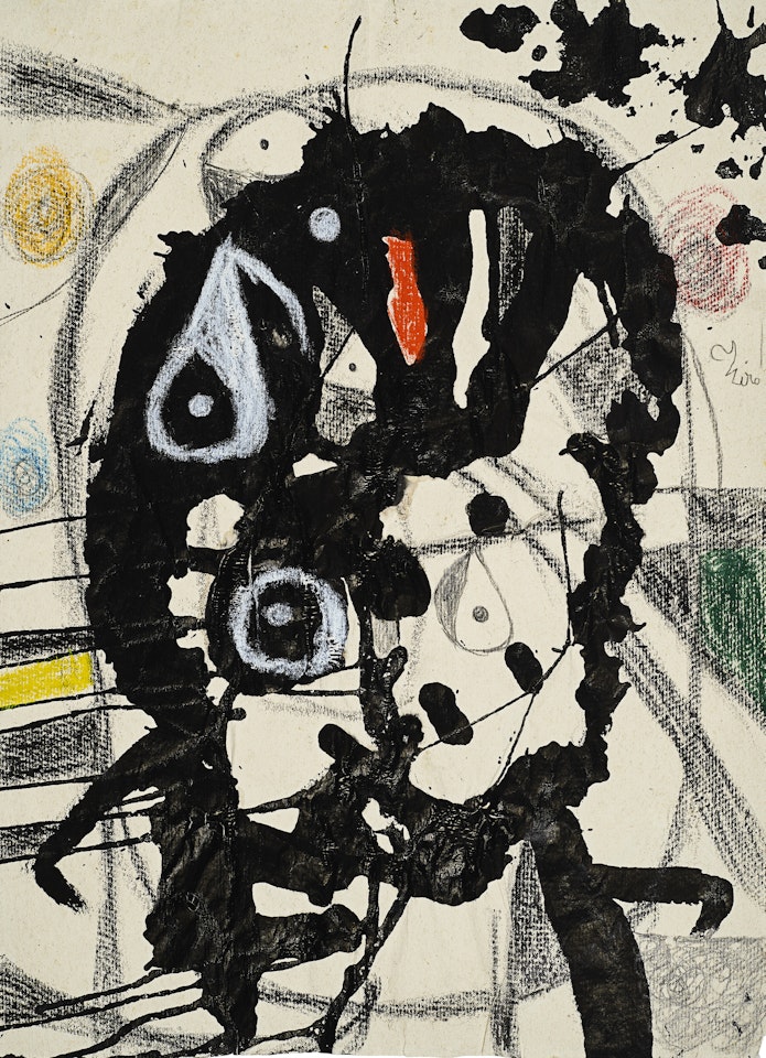 Tête by Joan Miró