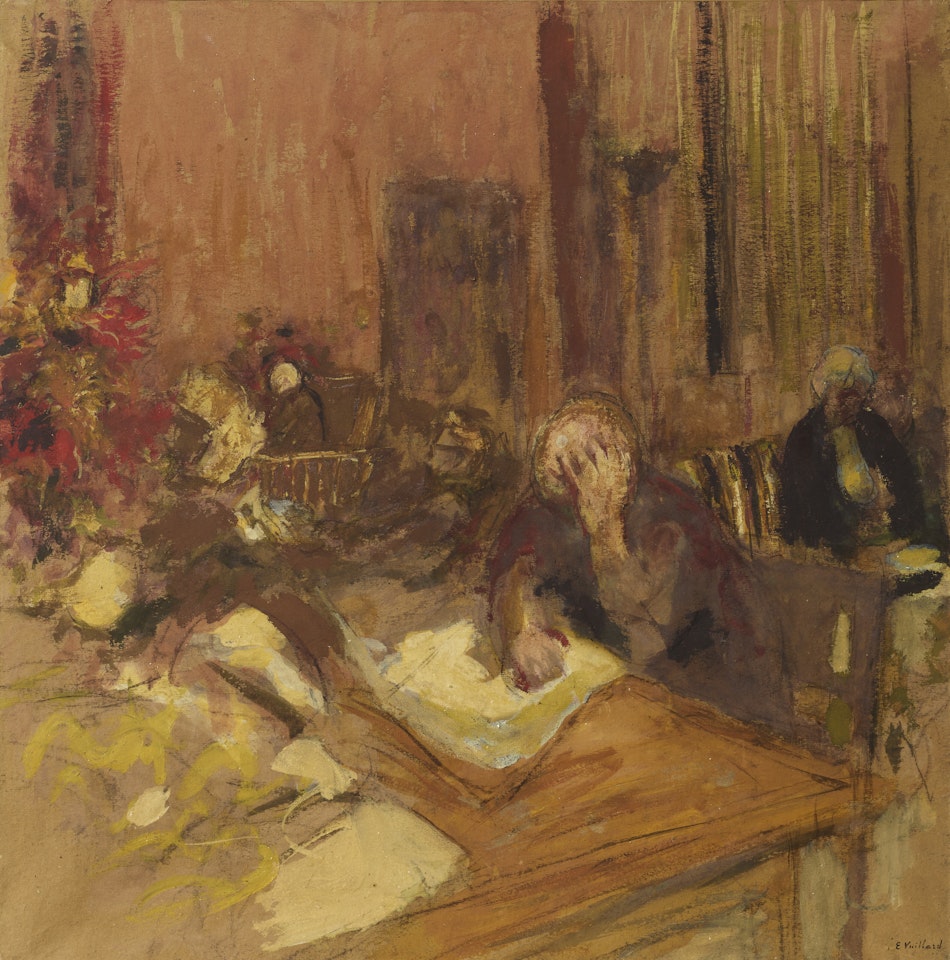 Grand Salon aux Clayes by Édouard Vuillard