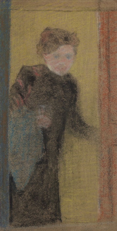 Femme à la porte by Édouard Vuillard