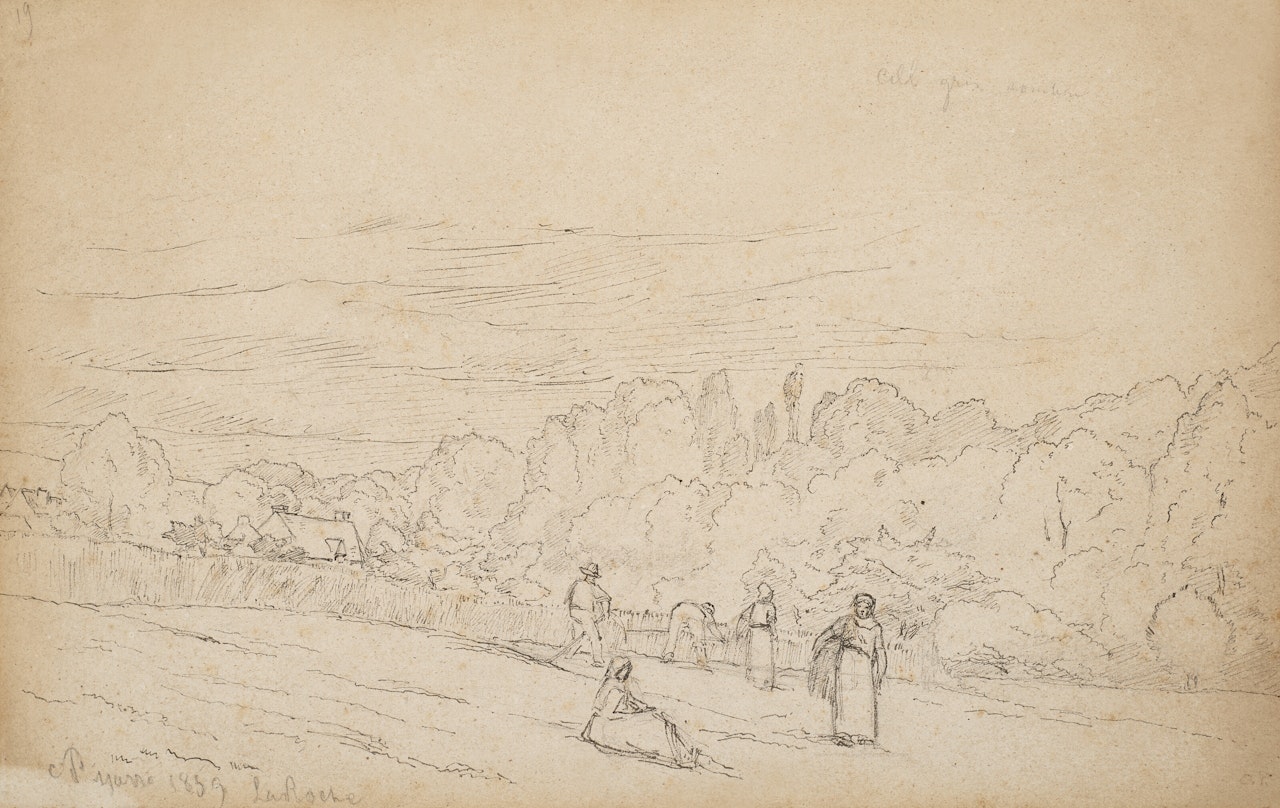 Paysage by Camille Pissarro