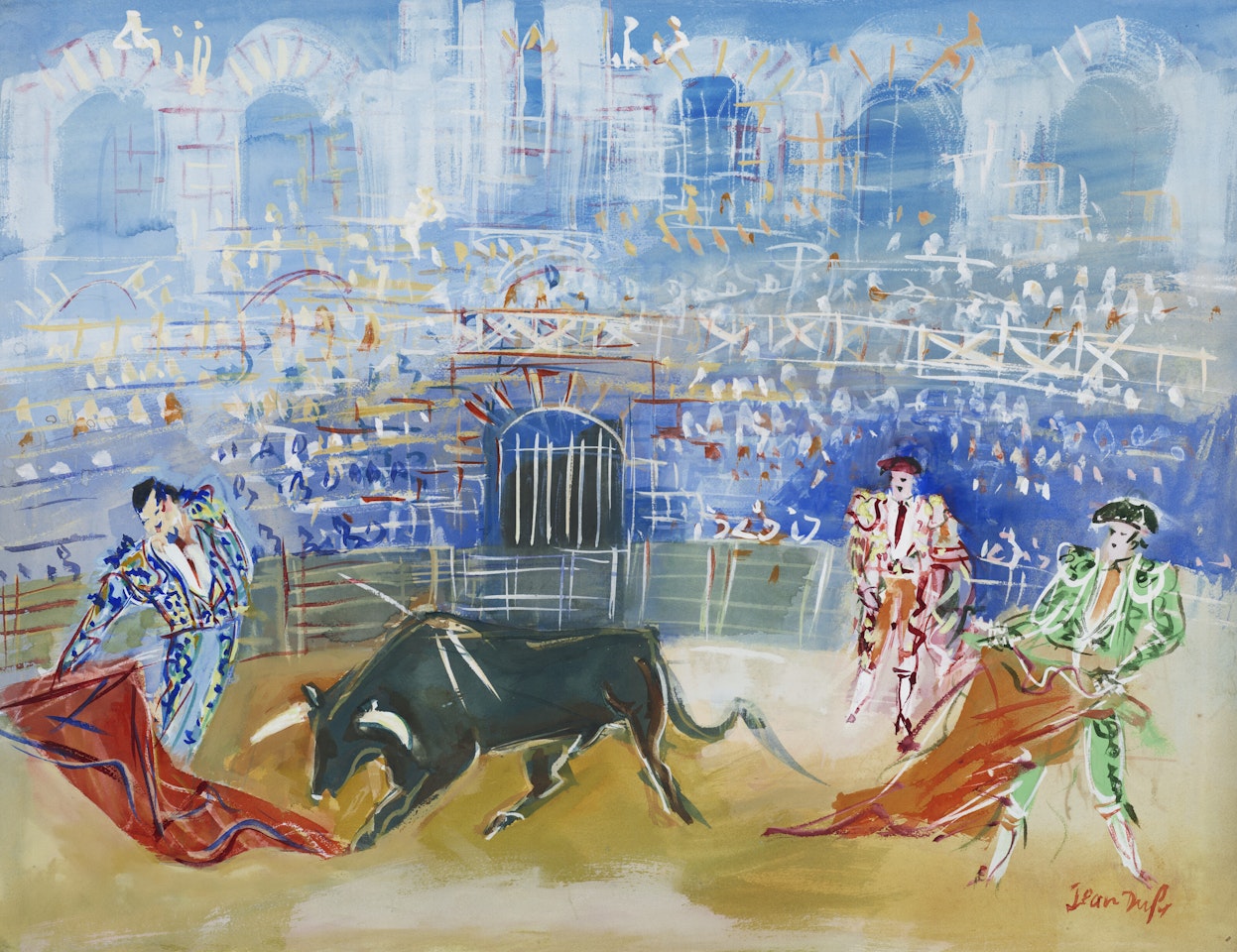 La Corrida by Jean Dufy