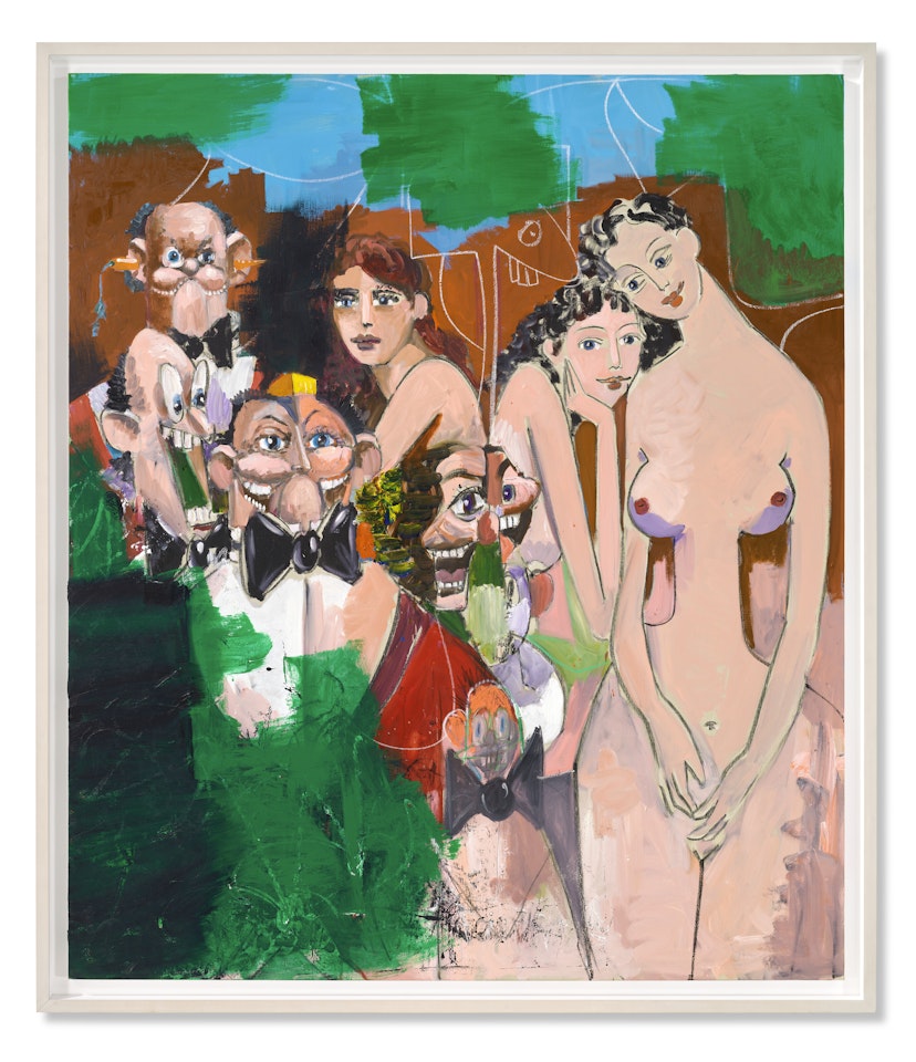 The Executives and Their Wives by George Condo