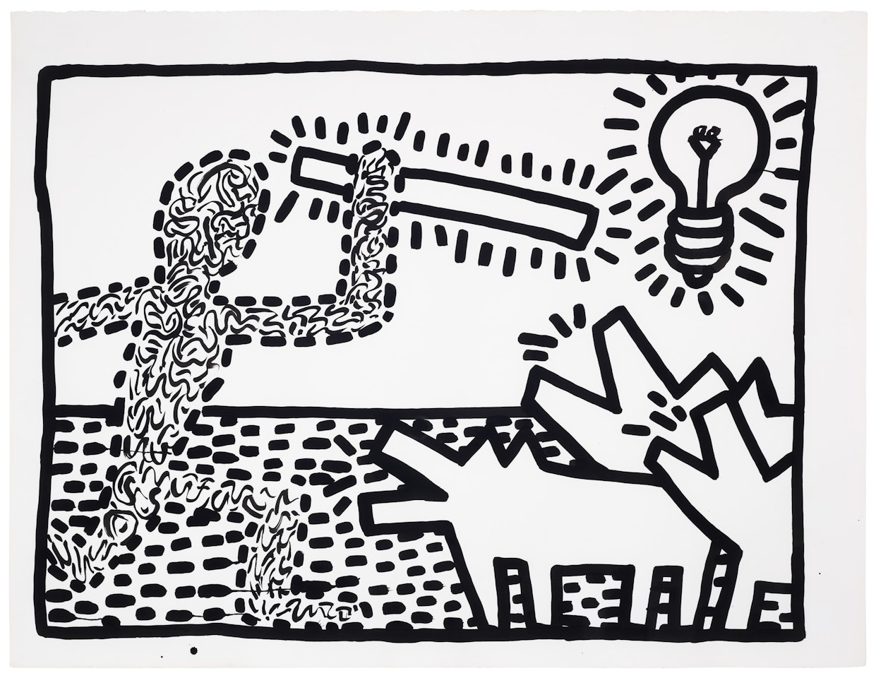 Untitled by Keith Haring