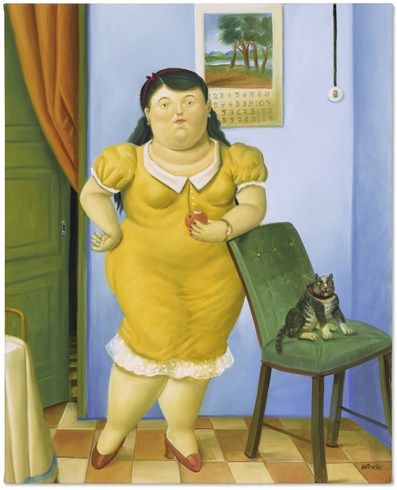 La Chambre by Fernando Botero