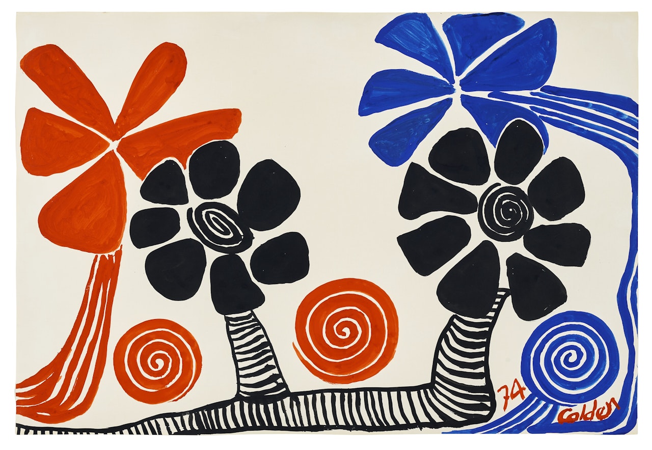 Les Palmiers by Alexander Calder