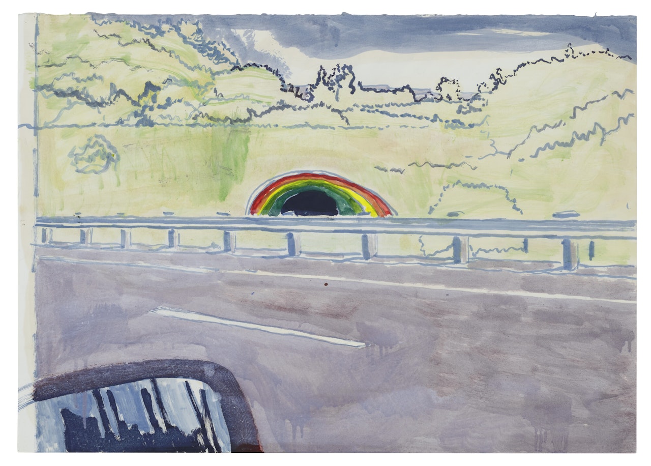 High-Way 2 by Peter Doig