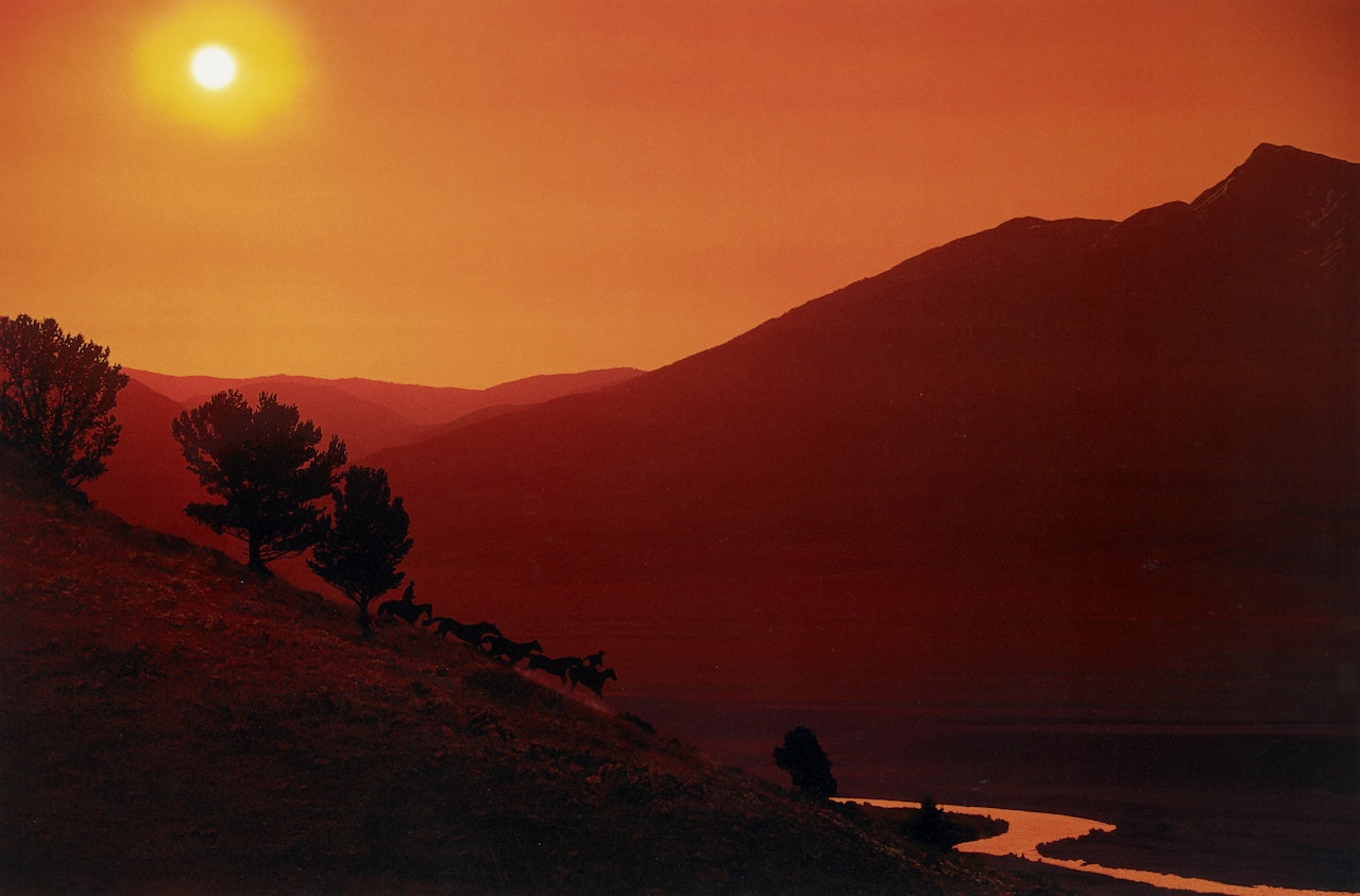 Silhouette Cowboy by Richard Prince