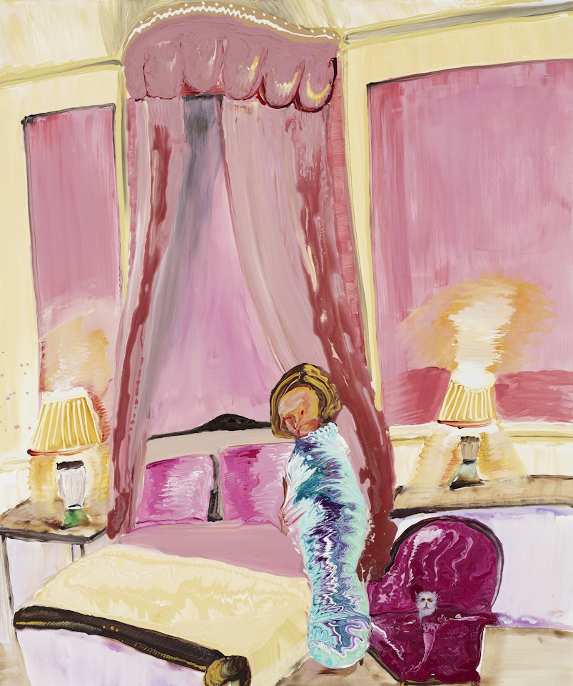Lady with a Cat; Lady with a Cat by Genieve Figgis