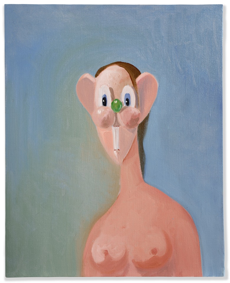 Blue Haze by George Condo