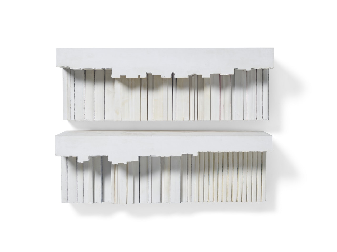 Untitled (Two Shelf Pieces) by Rachel Whiteread