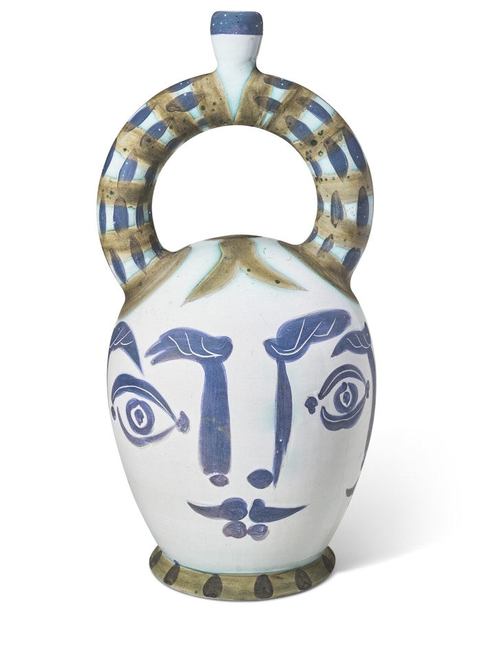 Vase aztèque aux quatre visages (A.R. 401) by Pablo Picasso