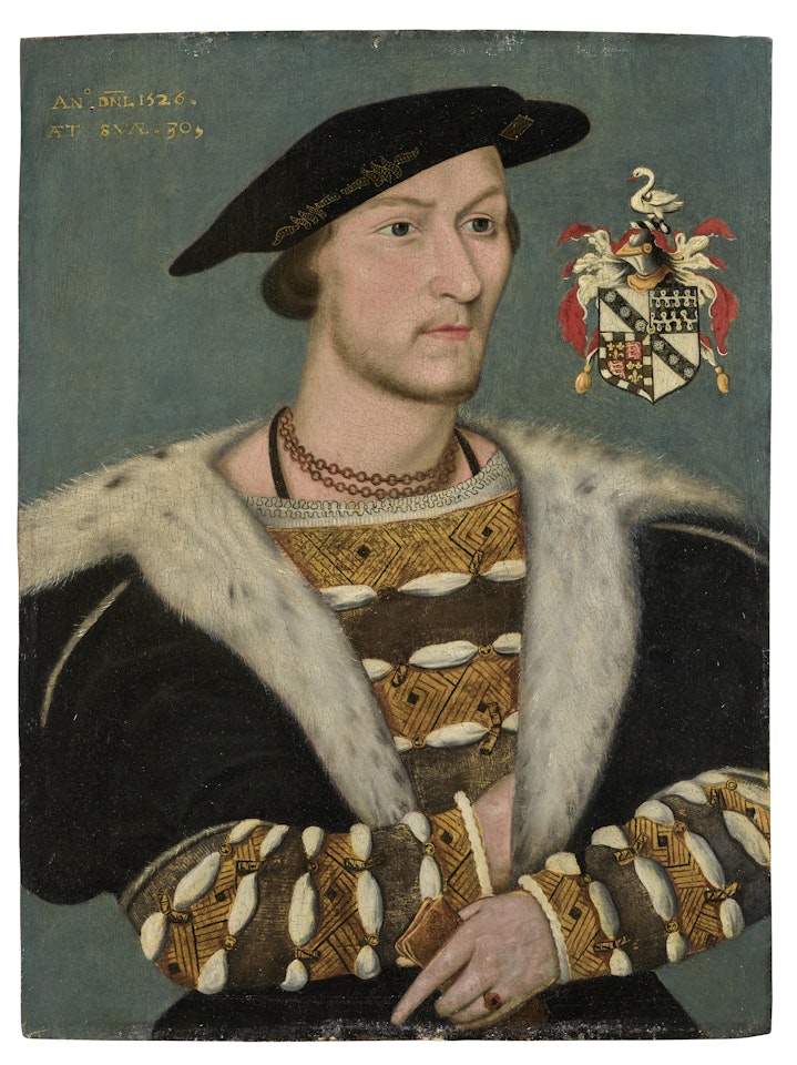 Portrait de William Carey (1497-1528), à mi-corps by English School