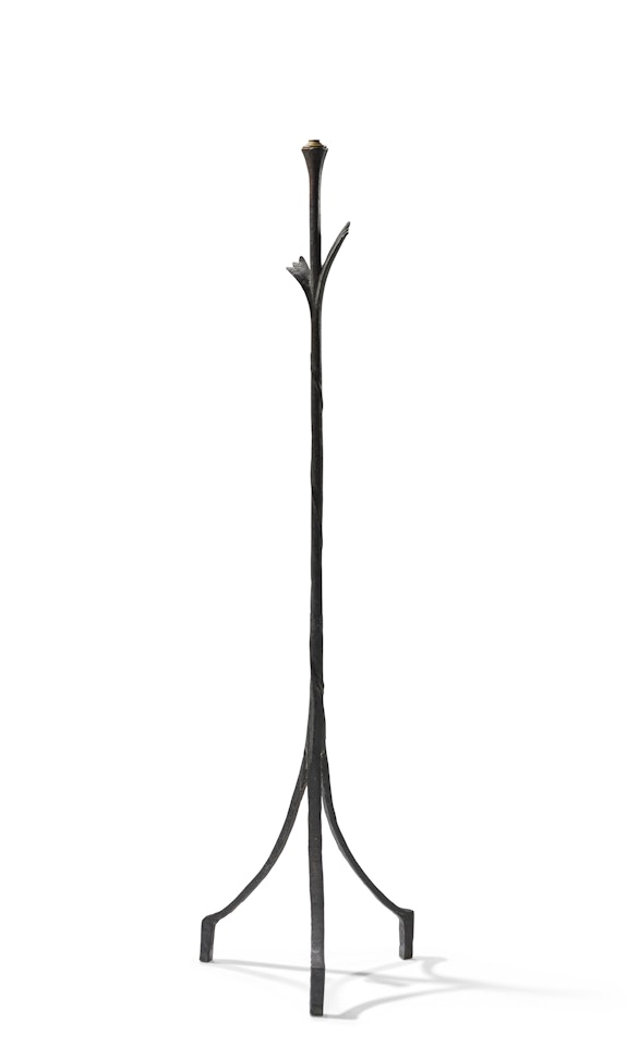 Lampadaire modèle (feuille) by Alberto Giacometti