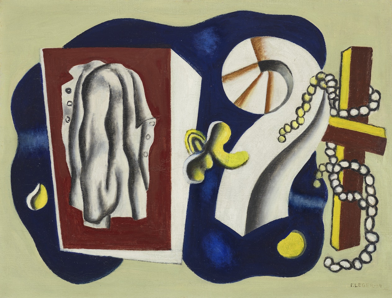 Composition au veston by Fernand Leger