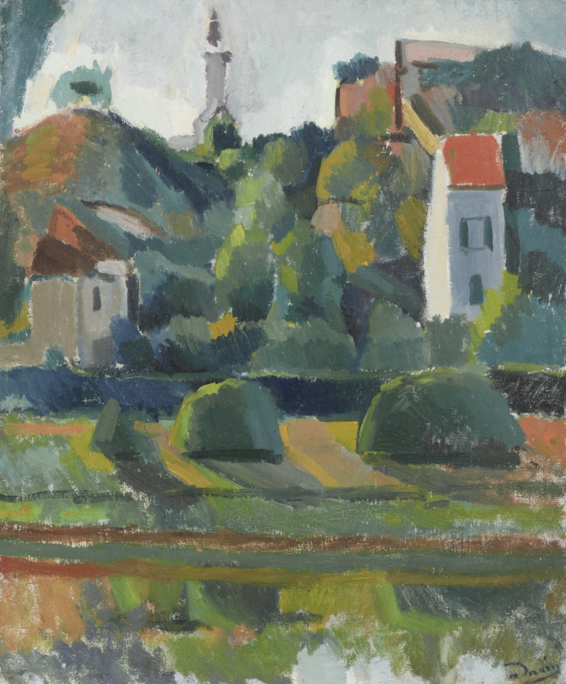 La rivière à Montreuil-sur-Mer by Andre Derain