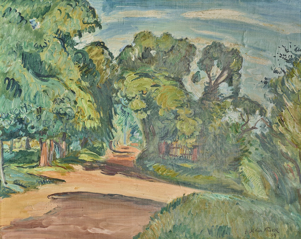 La croisée des chemins by Othon Friesz