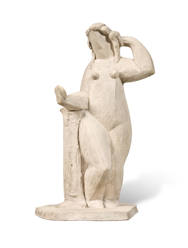 Petite femme au miroir by Henri Laurens