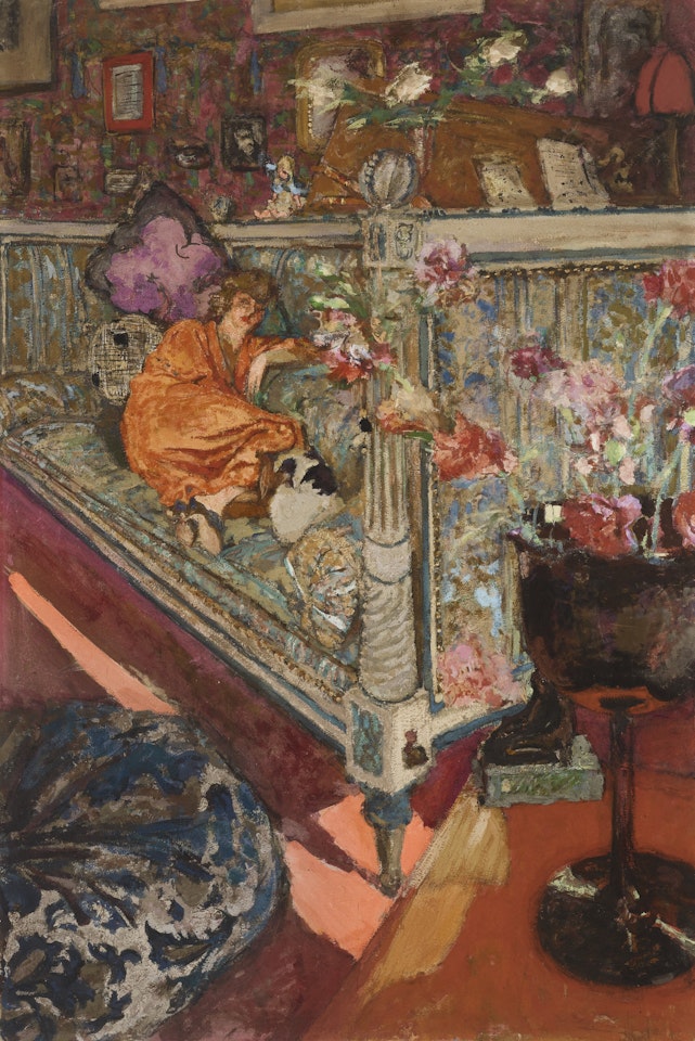 Yvonne Printemps dans le canapé by Édouard Vuillard