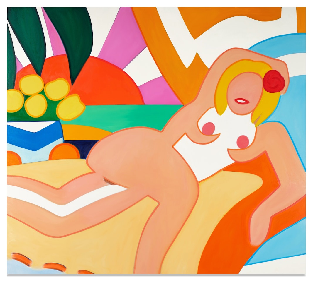 Sunset Nude (Light) by Tom Wesselmann