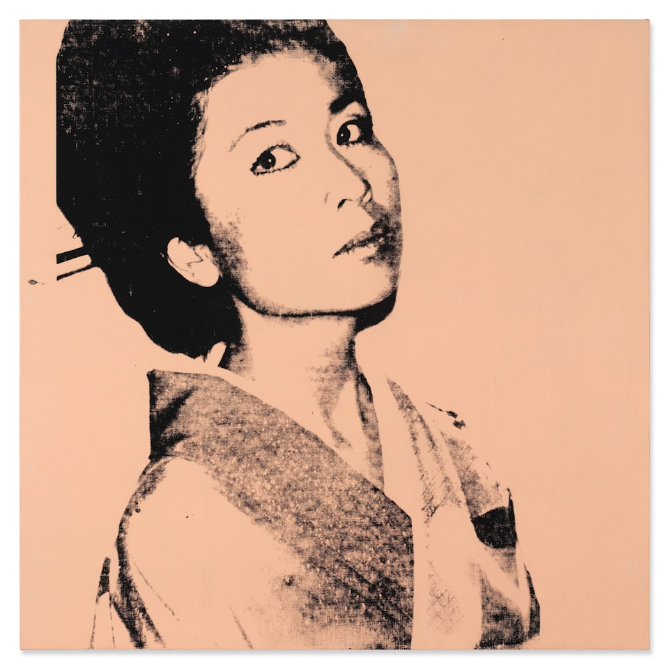 Kimiko Powers by Andy Warhol