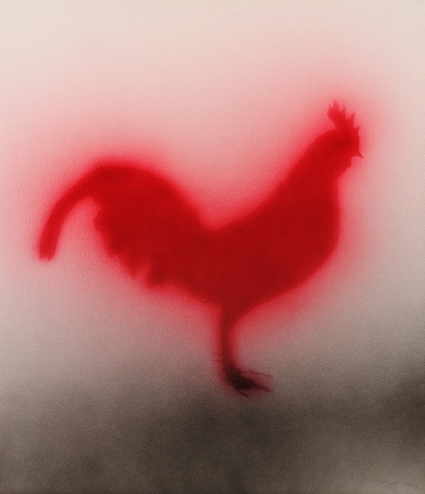Rooster by Ed Ruscha