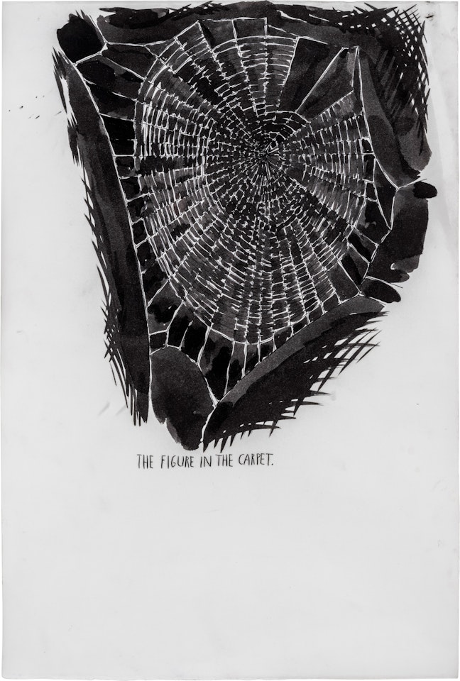 Untitled (The Figure In) by Raymond Pettibon