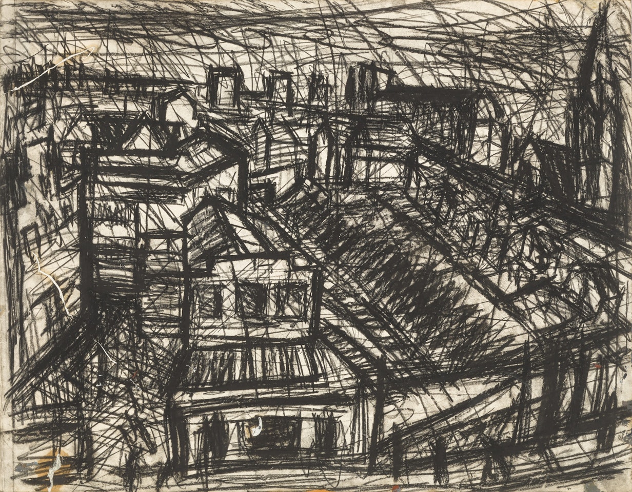 Dalston Junction by Leon Kossoff