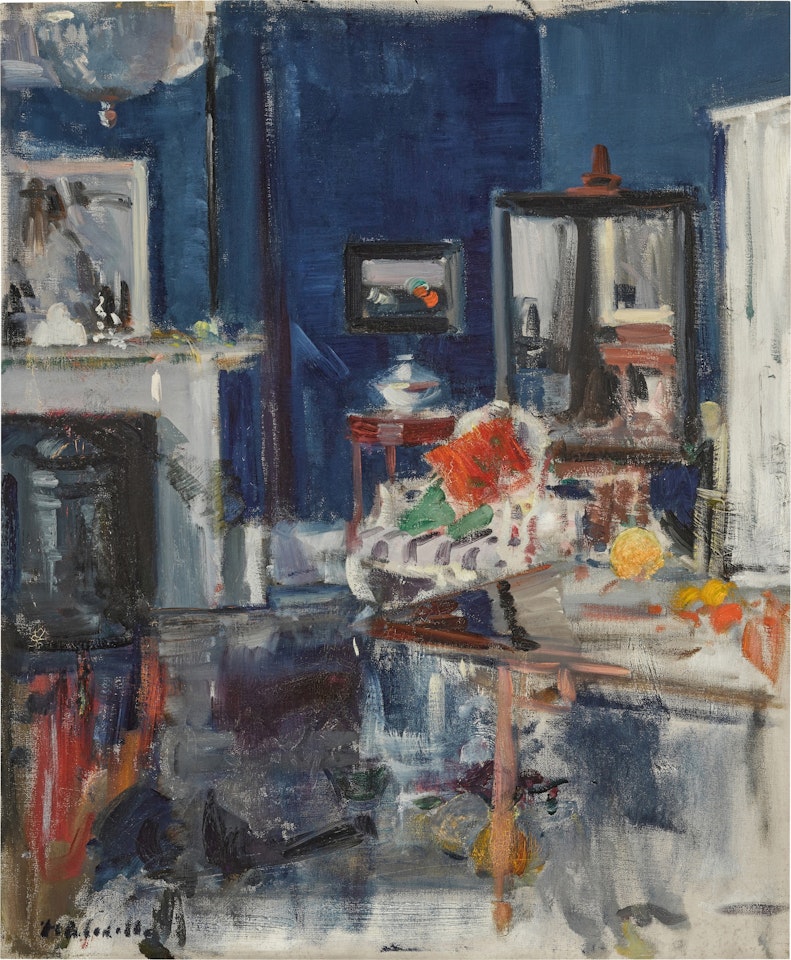 Studio Interior, 130 George Street by Francis Campbell Boileau Cadell