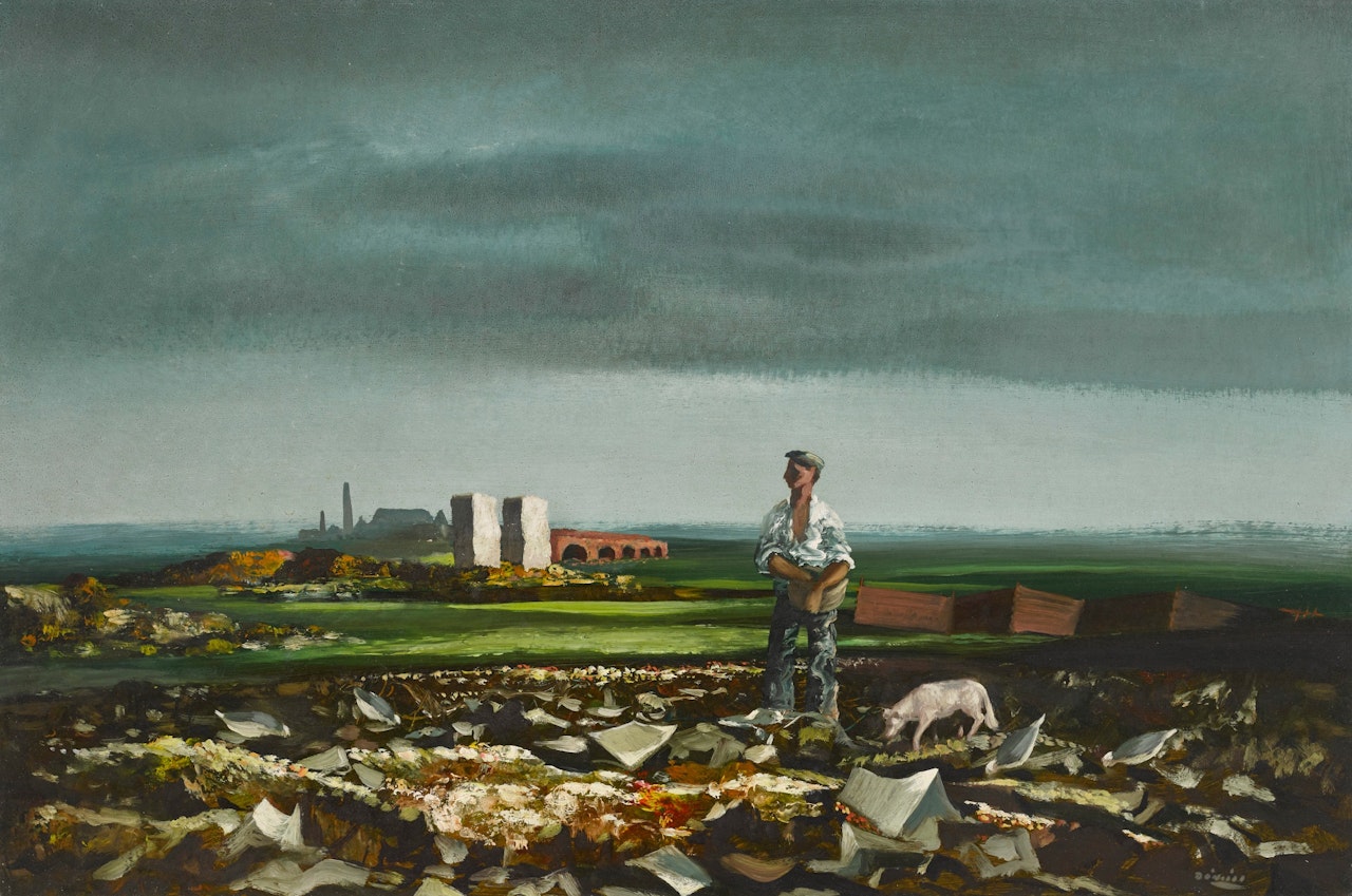 Scavengers (Belfast January 1957) by Daniel O'Neill