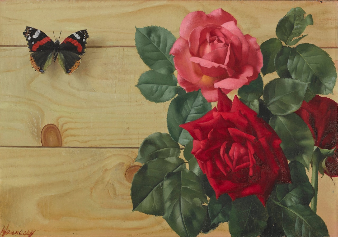 Still Life with Butterfly by Patrick Hennessey